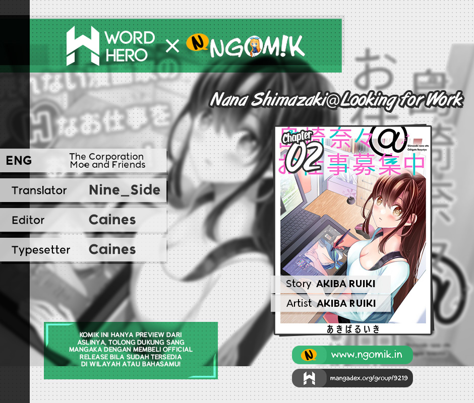 Nana Shimazaki Looking For Work Chapter 02 Gambar 1